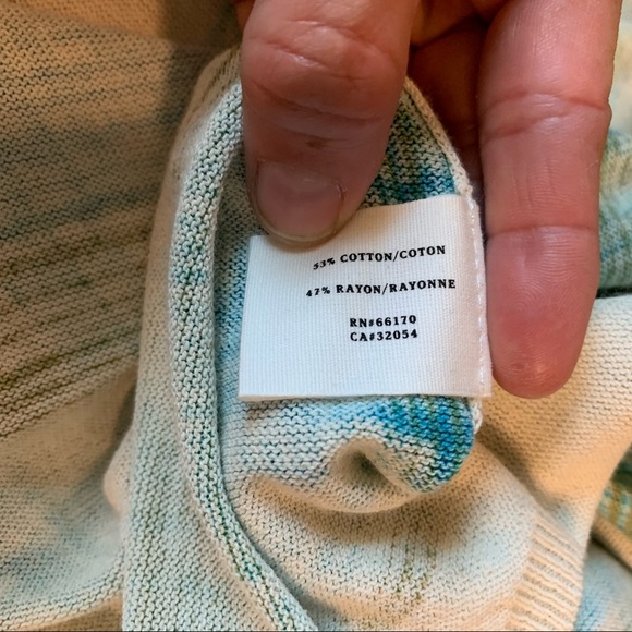 Anthropologie by Sparrow Blue Plaid Revolution Cardigan size Medium - Picture 3 of 8